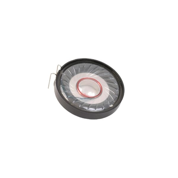 Cui Devices Speakers & Transducers 38 Mm, Round Frame, 0.25 W, 8 Ohm, Neodymium Magnet, Mylar Cone, Speaker - CLF0381MP-1