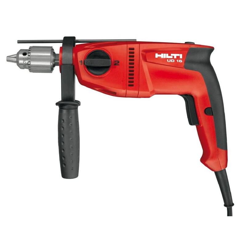 Broca de madera universal Hilti de 120 voltios y 1/2 pulgadas con llave UD 16 - 273749.