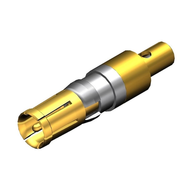Molex Fct Coaxial Contact, Female Straight, Solder Cable Termination, 50 Ohm - 1731120679