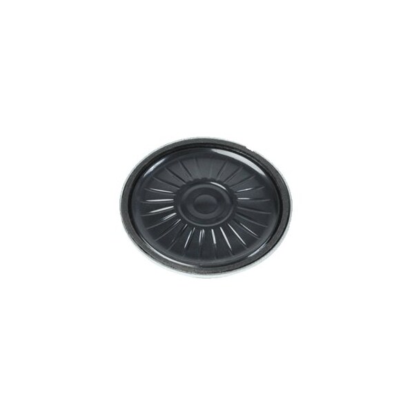 Cui Devices Speakers & Transducers 40 Mm, Round Frame, 0.5 W, 8 Ohm, Neodymium Magnet, Mylar Cone, Speaker - GC0402MA