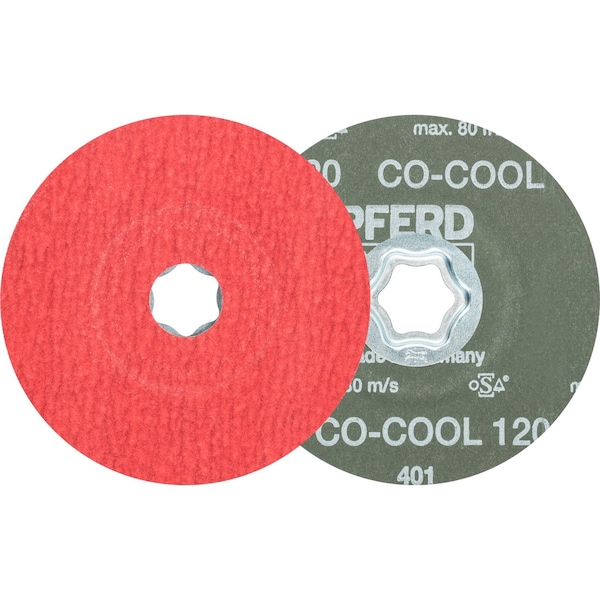 Disco de fibra Pferd Combiclick, 4-1/2", Co-Cool, 120 - 40731