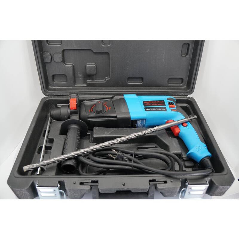 Reja para alberca DIY 5/8 pulg. Dia x 15 pulg. L Accesorio SDS-Plus Taladro de martillo rotativo y broca para albañilería - 178-DIY-HD-KIT