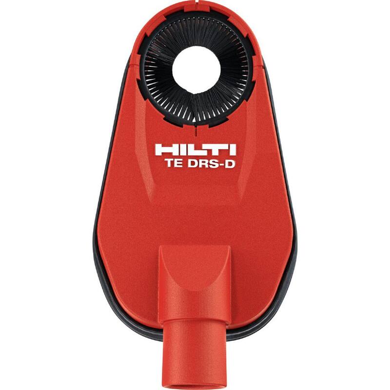 Martillo rotativo Hilti TE 60-AVR SDS-Max de 120 voltios y 13 amperes con sistema de eliminación de polvo, kit de sistema de eliminación de polvo, cable y broca TE-YX de 1-9/16 pulgadas - 3578573.