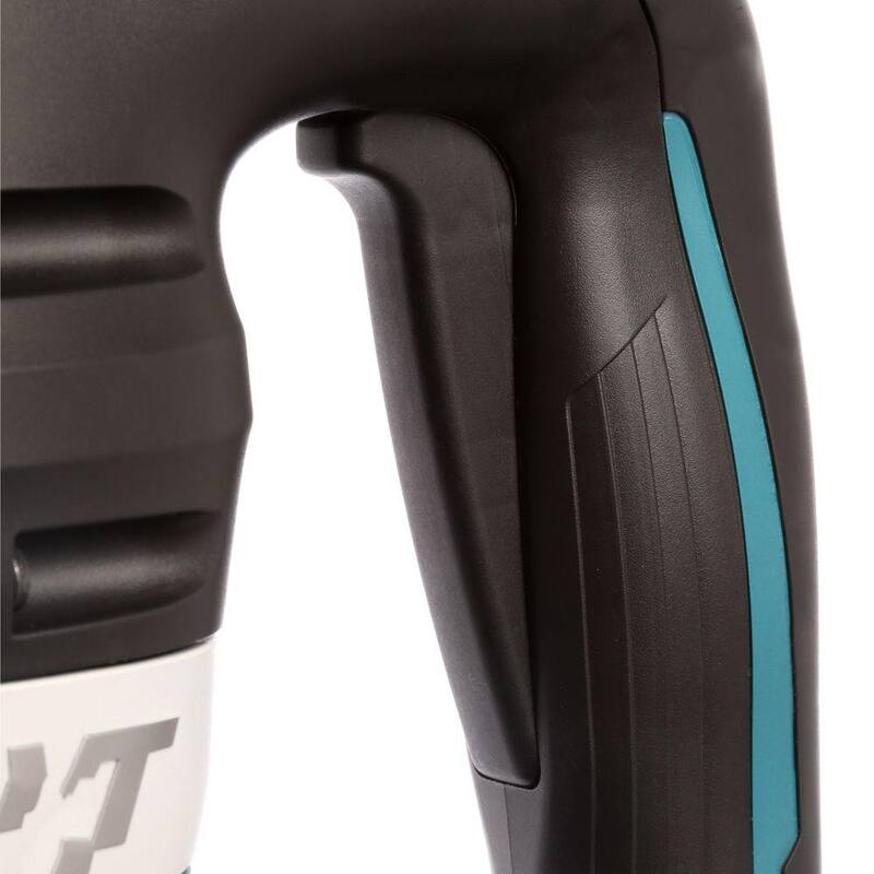 Martillo rotativo SDS-MAX con cable Makita de 11 amperios y 1-9/16 pulgadas con tecnología AVT (Anti-Vibration Technology) para concreto/mampostería con estuche resistente - HR4013C