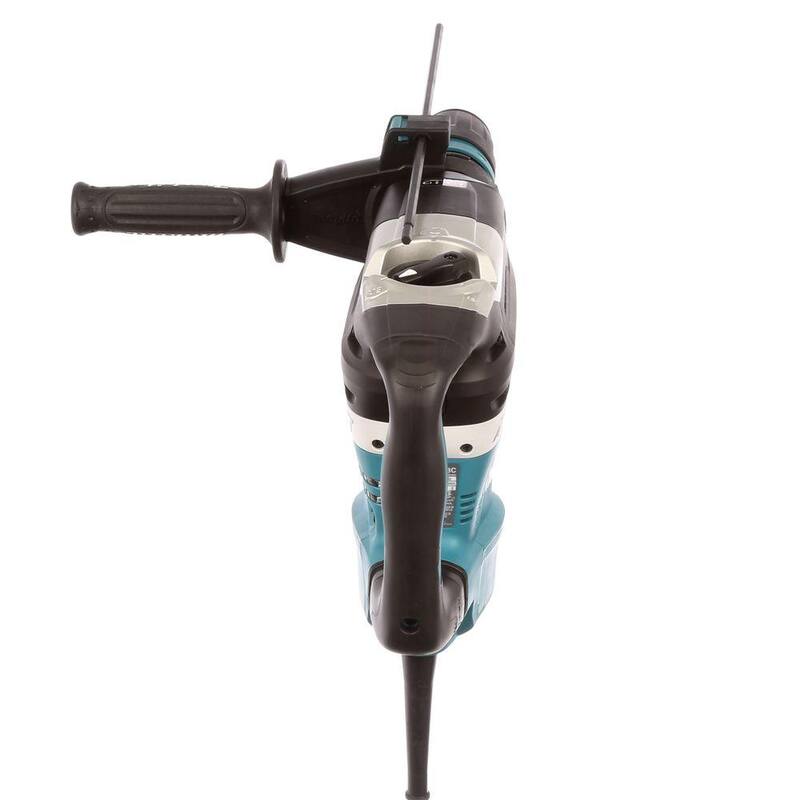 Martillo rotativo SDS-MAX con cable Makita de 11 amperios y 1-9/16 pulgadas con tecnología AVT (Anti-Vibration Technology) para concreto/mampostería con estuche resistente - HR4013C