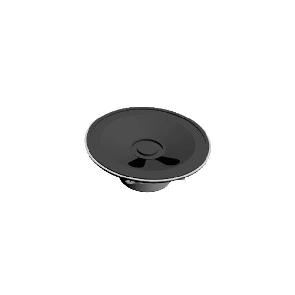 Cui Devices Speakers & Transducers 50 Mm, Round Frame, 0.25 W, 8 Ohm, Alnico Magnet, Paper Cone, Speaker - GA0501
