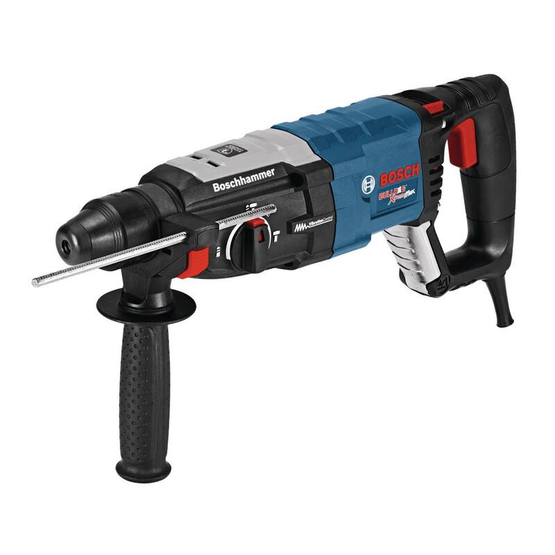 Bosch 8.5 amperios con cable 1-1/8 pulgadas SDS-Plus Martillo rotativo de concreto/mampostería de velocidad variable con estuche de transporte - GBH2-28L