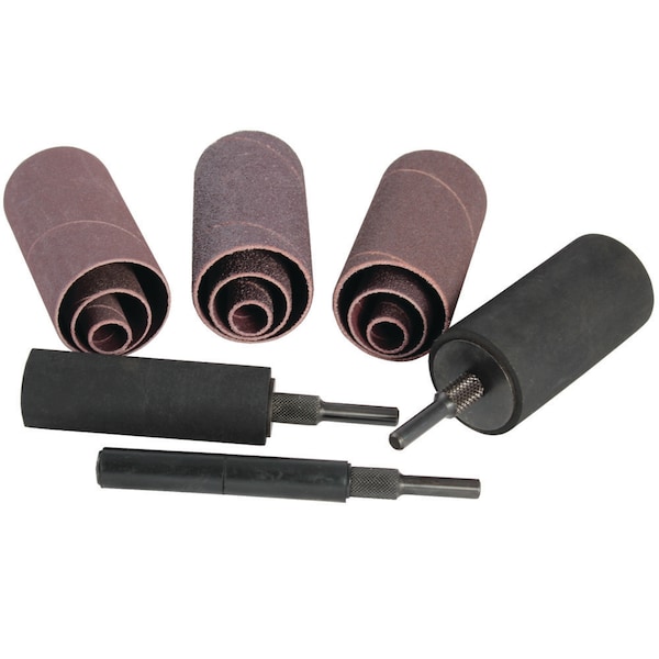 Kit de tambor de lijado súper largo Clesco DRUM KIT QLK-3 con tambores de estilo de bloqueo rápido - KIT DE TAMBOR QLK-3