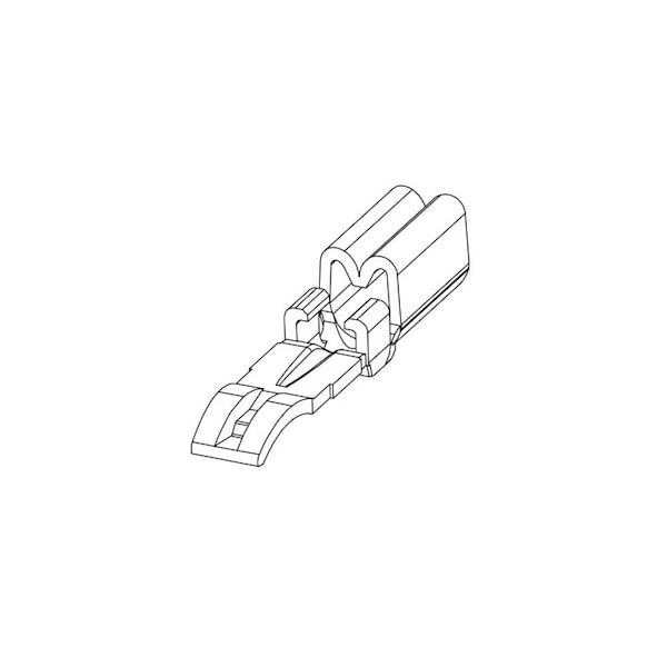 Anderson Power Products PP 30A#10 FLAT GND SILV. LOOSE - 1830G2LPBK