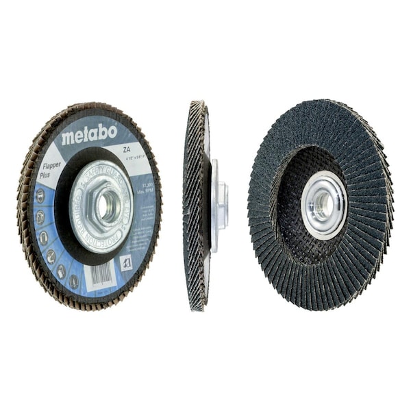 Disco de aletas Metabo 4 1/2" Flapper Plus 40 5/8"-11 T29 Fiberglass - 629409000