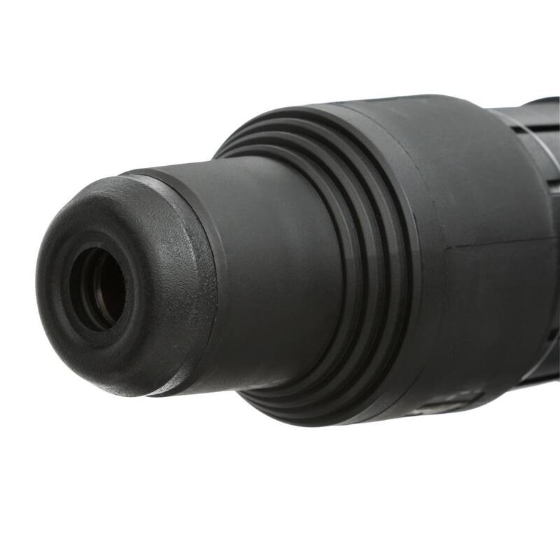 Martillo rotativo SDS-Max de concreto/mampostería con velocidad variable con cable de 12 amp, 1-9/16 pulgadas de Bosch con estuche de transporte - RH540M