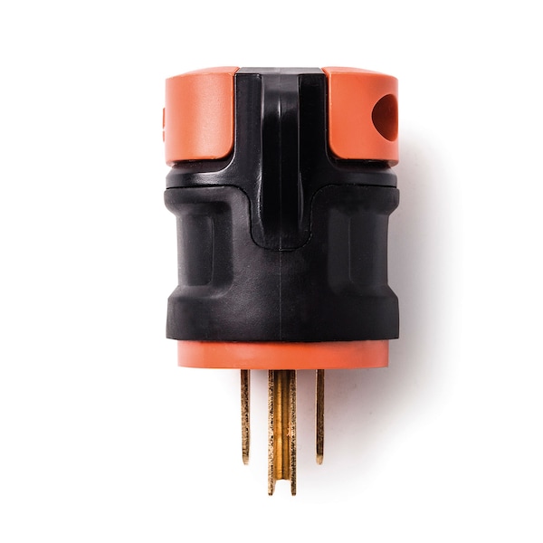 Easylife Tech 15 Amp 125V Grounded Repl Plug Heavy-Duty w/Rubber Grip UL Listed - 0-1115-R