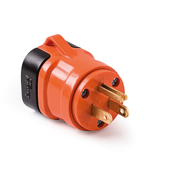Easylife Tech 15 Amp 125V Grounded Repl Plug Heavy-Duty w/Rigid Grip UL Listed - 0-1115