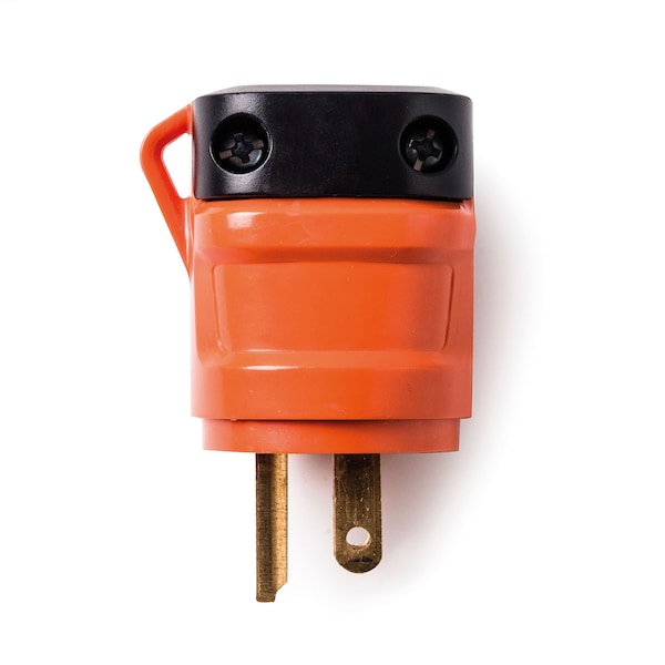 Easylife Tech 15 Amp 125V Grounded Repl Plug Heavy-Duty w/Rigid Grip UL Listed - 0-1115