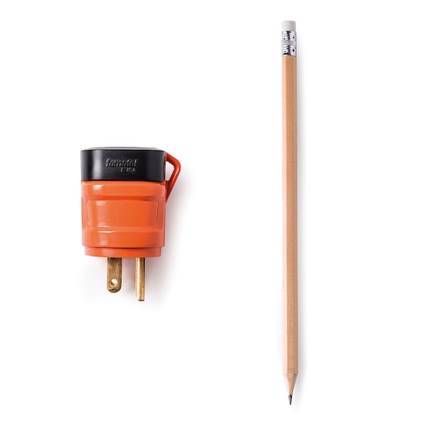 Easylife Tech 15 Amp 125V Grounded Repl Plug Heavy-Duty w/Rigid Grip UL Listed - 0-1115
