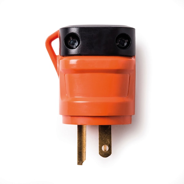 Easylife Tech 20 Amp 125V Grounded Repl Plug Heavy-Duty w/Rigid Grip UL Listed - 0-1120