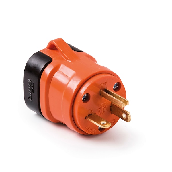 Easylife Tech 20 Amp 125V Grounded Repl Plug Heavy-Duty w/Rigid Grip UL Listed - 0-1120