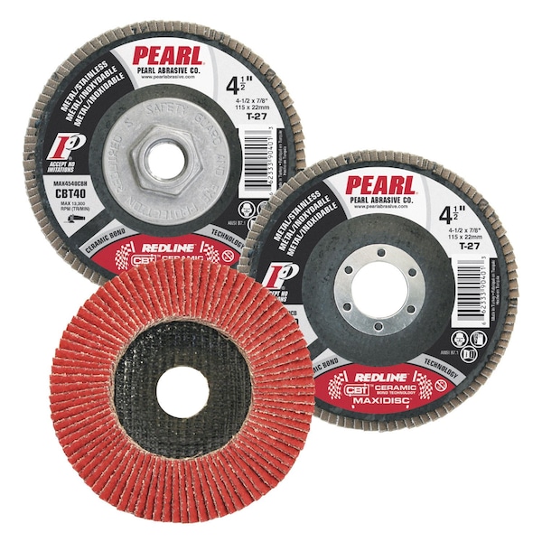 Pearl Redline CBT Maxidisc 4-1/2 x 5/8-11 CBT60 T-27 - MAX4560CBH

Línea Roja de Perlas CBT Maxidisc 4-1/2 x 5/8-11 CBT60 T-27 - MAX4560CBH