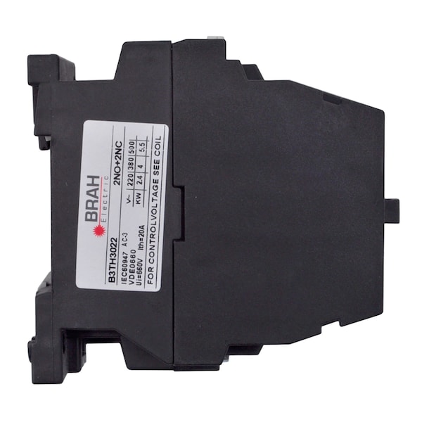 Brah Electric , Direct Replacement 16A 600V 4P with 120VAC Closing Coil for World Series Contactor 3TH30 - B3TH30