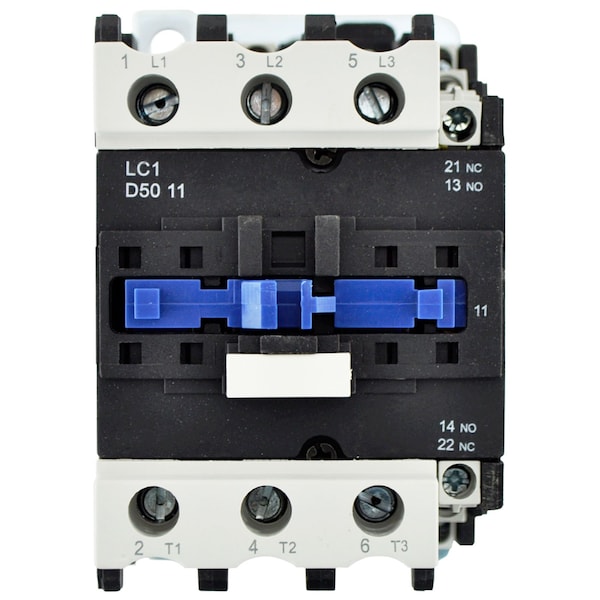Brah Electric , Replacement 80A 600V 3P with 110/120VAC Closing Coil for TeSys D Contactor LC1D5011-G7 - BLC1D5011-G7