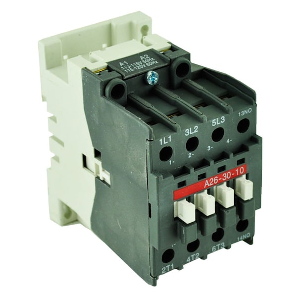 Brah Electric , Replacement 28A 600V 3P with 500/600VAC Coil for A-Line Contactor A26-30-10-55 - BA26-30-10-55