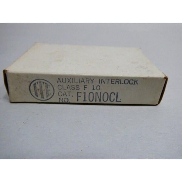 Ite AUXILIARY INTERLOCK CONTACTOR PARTS AND ACCESSORY - F10NOCL