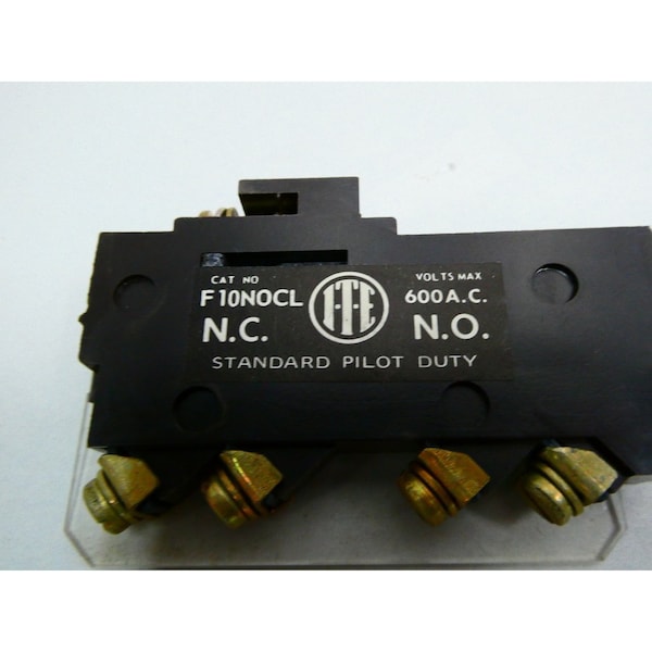Ite AUXILIARY INTERLOCK CONTACTOR PARTS AND ACCESSORY - F10NOCL