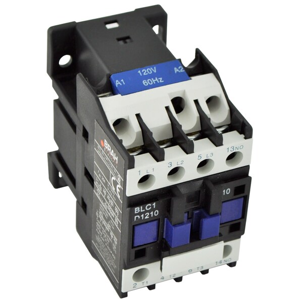 Brah Electric , Replacement 25A 600V 3P with 110/120VAC Closing Coil for TeSys D Contactor LC1D1201 - BLC1D1201