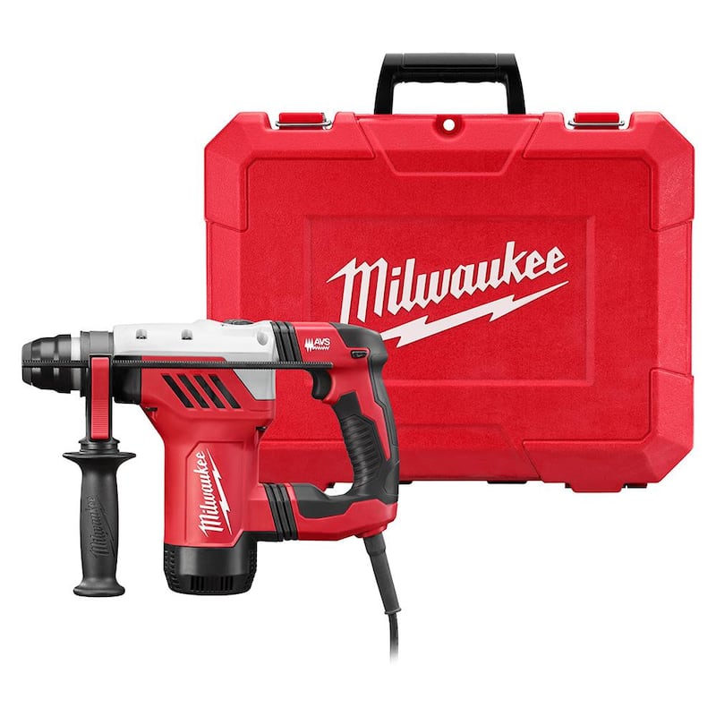 Martillo rotativo con cable SDS-Plus de 1-1/8 pulg. Milwaukee - 5268-21.