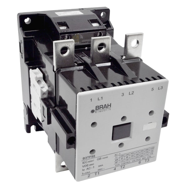 Brah Electric , Replacement 300A 600V 3P with 110/120VAC Closing Coil for World Series Contactor 3TF55 - B3TF55