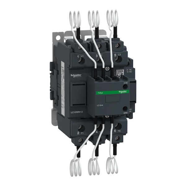 Schneider Electric Capacitor Duty Contactor, IEC, 230V AC - LC1DWK12P7