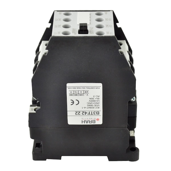 Brah Electric , Replacement 16A 600V 3P with 24VAC Coil for World Series Contactor 3TF4222-0AC2 - B3TF4222-0AC2