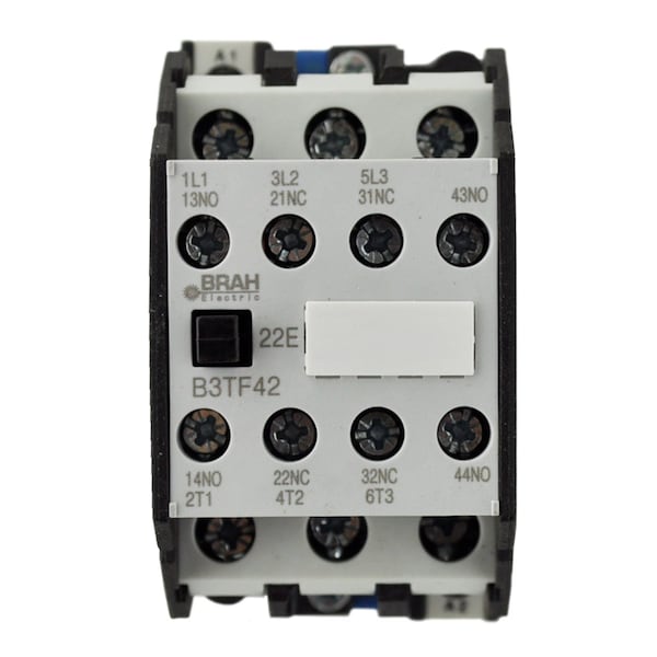 Brah Electric , Replacement 16A 600V 3P with 24VAC Coil for World Series Contactor 3TF4222-0AC2 - B3TF4222-0AC2