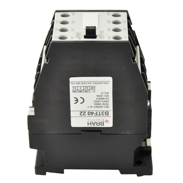 Brah Electric , Replacement 9A 600V 3P with 240VAC Coil for World Series Contactor 3TF4022-0AP6 - B3TF4022-0AP6