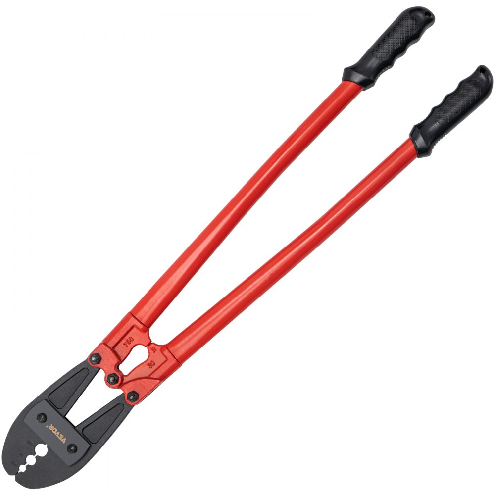 VEVOR Hand Swager Crimper 30 Inch ,Swaging Tool for 5/32" 1/4" 5/16" Wire Rope,Hand Cimping Tool for Copper Aluminum Oval Sleeves and Stop Sleeves,Wire Rope Crimping Tool Swage Tool Long Handle Lab - YJQ30YC0000000001V0