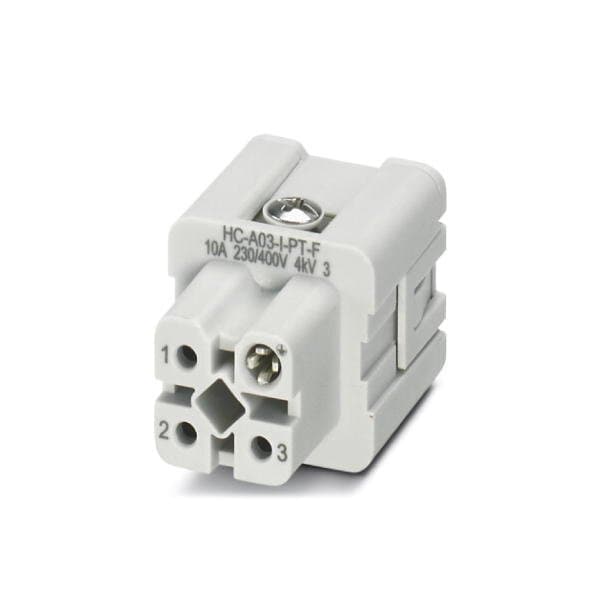 Phoenix Contact HC-A03-I-PT-F Contact insert number of - 1585265