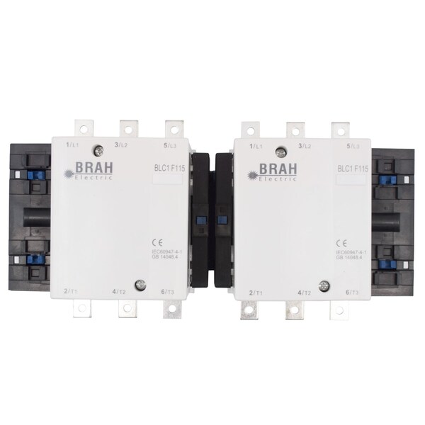 Brah Electric , Direct Replacement 200A 600V 3P with 120VAC Closing Coil for TeSys F Contactor LC2F115G6 - BLC2F115G6