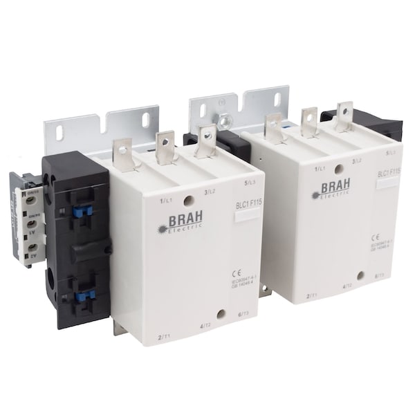 Brah Electric , Direct Replacement 200A 600V 3P with 120VAC Closing Coil for TeSys F Contactor LC2F115G6 - BLC2F115G6