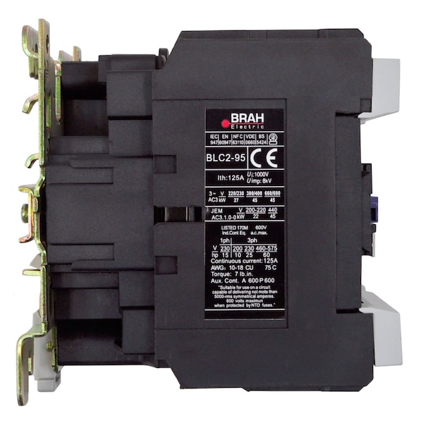 Brah Electric , Replacement 125A 600V 3P with 24VAC Closing Coil for TeSys D Contactor LC2D9511-B7 - BLC2D9511-B7