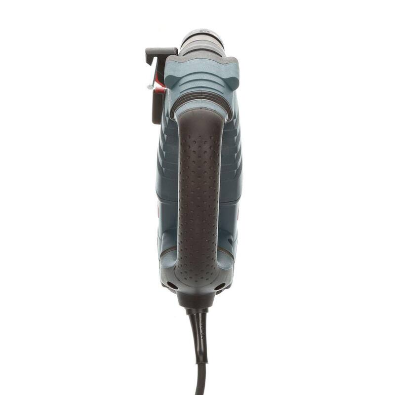 Rotomartillo Bosch de 8 amperes 1-1/8 pulgadas con cable y velocidad variable SDS-Plus para concreto/mampostería, con medidor de profundidad y estuche de transporte - RH328VC.