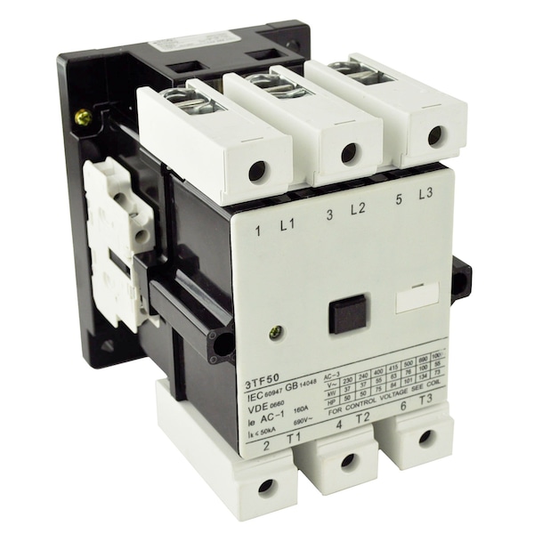 Brah Electric , Replacement 110A 600V 3P with 110/120VAC Closing Coil for World Series Contactor 3TF50 - B3TF50