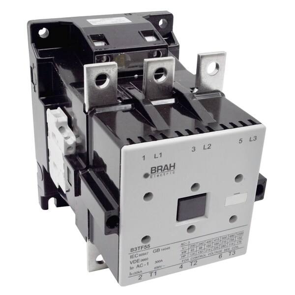 Brah Electric , Replacement 300A 600V 3P with 110/120VAC Closing Coil for World Series Contactor 3TF5522 - B3TF5522