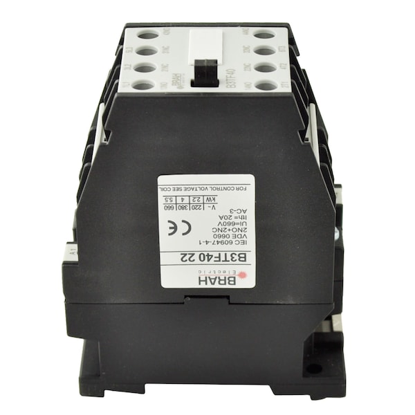 Brah Electric , Replacement 9A 600V 3P with 110/120VAC Closing Coil for World Series Contactor 3TF4022 - B3TF4022
