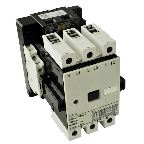 Brah Electric , Replacement 85A 600V 3P with 110/120VAC Coil for World Series Contactor 3TF4922-0AK6 - B3TF4922-0AK6