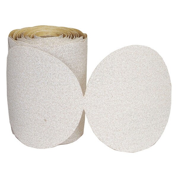 Rollo de discos de lijado Zoro Select, recubiertos, grano 240, 5" de diámetro - 66623362925