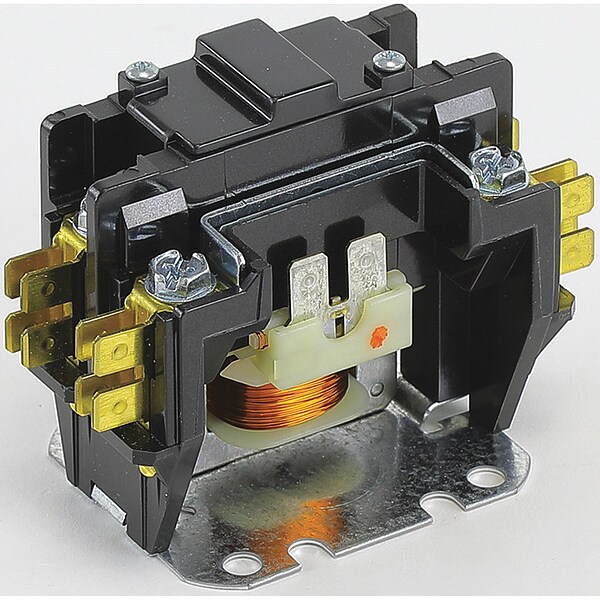 York Contactor, 24V, 35A, 1 Pole with Shunt - S1-024-26018-000