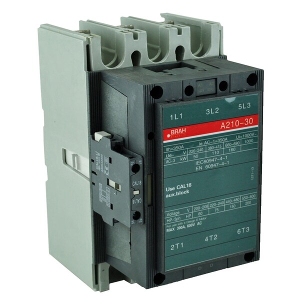 Brah Electric , Replacement 192A 600V 3P with 415/440VAC Coil for A-Line Contactor A210-30-11-86 - BA210-30-11-86
