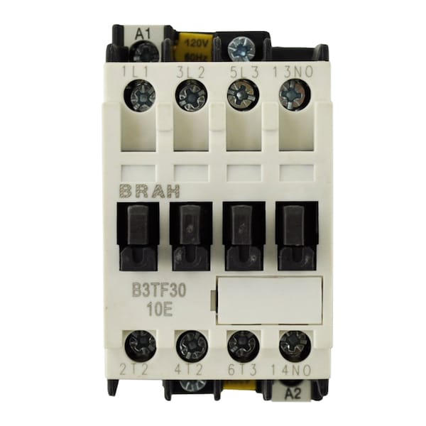 Brah Electric , Replacement 9A 600V 3P with 480VAC Coil for World Series Contactor 3TF3010-0AV0 - B3TF3010-0AV0