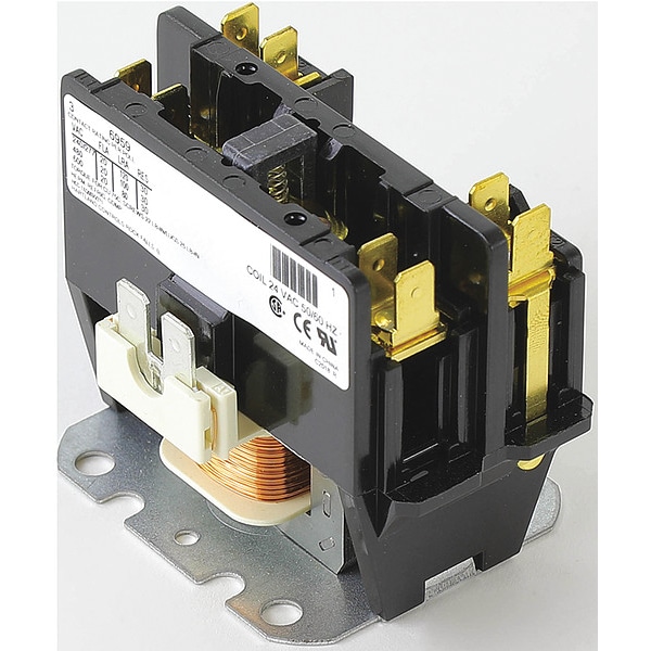 York Contactor, 24V, 20A, 1 Pole with Shunt - S1-024-25964-000