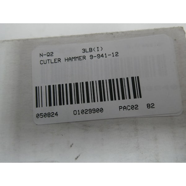 Eaton Cutler-Hammer CONTACTOR REPLACEMENT COIL 480V-AC CONTACTOR PARTS AND ACCESSORY - 9-941-12